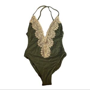 Blue Life One Piece Bathing Suit